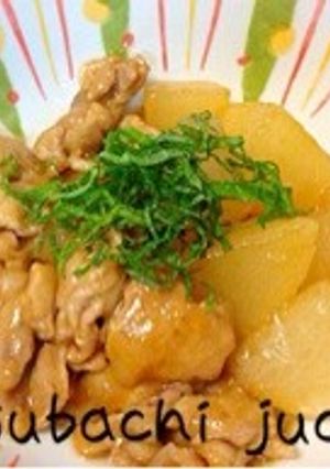 簡単♡豚と大根の照り煮-レシピのメイン写真