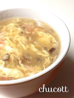簡単♡ふわとろ中華スープ♪あんかけにも♡-レシピのメイン写真