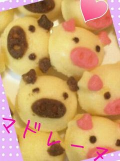 可愛い美味しいマドレーヌ♪-レシピのメイン写真