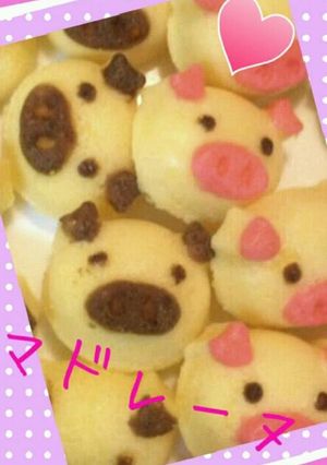 可愛い美味しいマドレーヌ♪-レシピのメイン写真