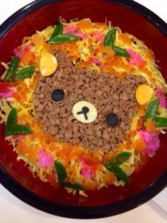 リラックマちらし寿司…♩-レシピのメイン写真