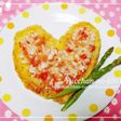 簡単♡鶏胸肉でハートのインパナータ♡