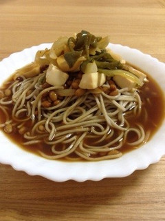 納豆そば-レシピのメイン写真