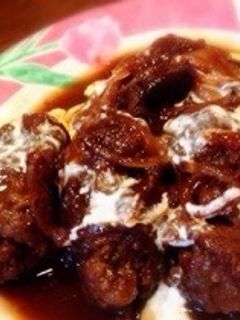 おうちで簡単♪*牛肉の赤ワイン煮*-レシピのメイン写真