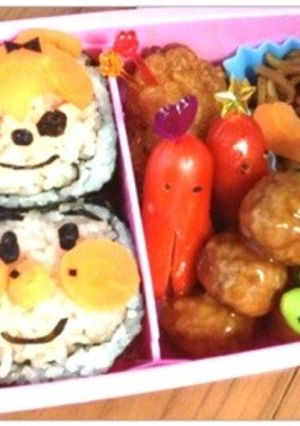 簡単爆弾おにぎりアンパンマン-レシピのメイン写真