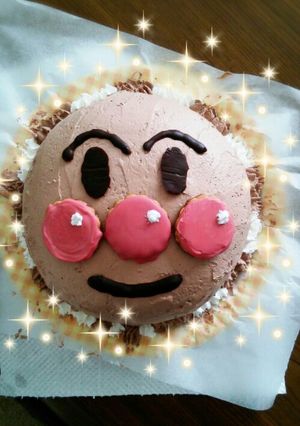 アンパンマンケーキ-レシピのメイン写真