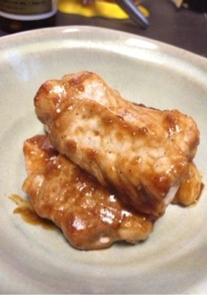【糖質制限】豚肉のわさび醤油焼き-レシピのメイン写真