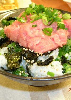 おいしい！ネギトロ丼-レシピのメイン写真