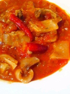 簡単煮込むだけ★牛筋のトマト煮込み-レシピのメイン写真