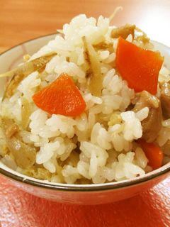 具沢山☆鶏ごぼう混ぜご飯-レシピのメイン写真