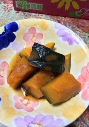 カボチャの煮付け-レシピのメイン写真