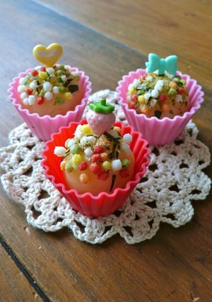 キャラ弁おかず！簡単ポテトでカップケーキ-レシピのメイン写真