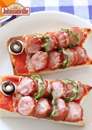 【こどもの日】こいのぼりピザトースト-レシピのメイン写真
