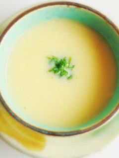 介護食・白葱のポタージュ-レシピのメイン写真
