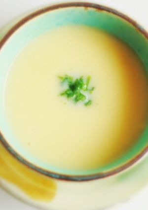 介護食・白葱のポタージュ-レシピのメイン写真