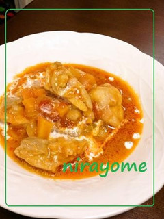 食べる♥トマトと鶏肉のクリームスープ♥-レシピのメイン写真