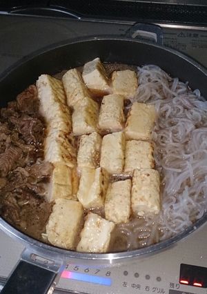 調味料は３つだけ！肉豆腐-レシピのメイン写真