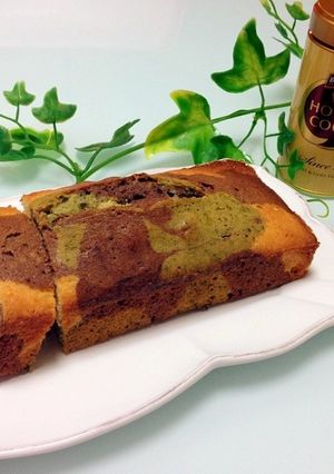 迷彩柄パウンドケーキ-レシピのメイン写真