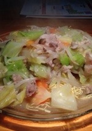 インスタントラーメンで皿うどん-レシピのメイン写真