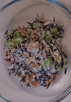 枝豆とひじきの白和え-レシピのメイン写真