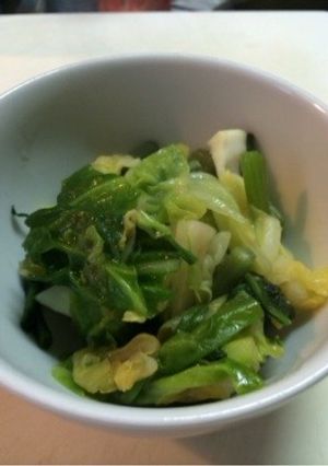 簡単 紅菜苔の炒め物-レシピのメイン写真