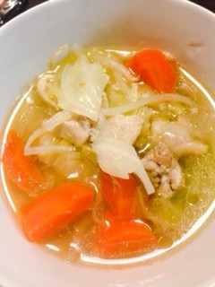 塩麹でヘルシー♪野菜スープ-レシピのメイン写真
