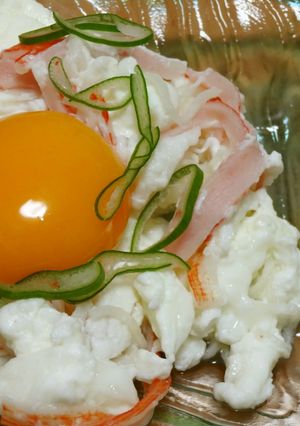新感覚、新食感、卵白の淡雪煮-レシピのメイン写真