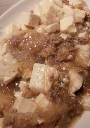 辛くない♪マーボー豆腐＆春雨-レシピのメイン写真