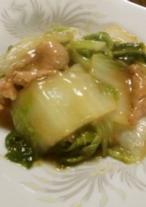 白菜と豚肉の甘酢炒め-レシピのメイン写真