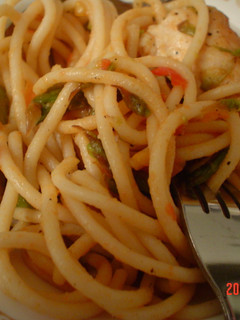 簡単トマトのスパゲッティ-レシピのメイン写真
