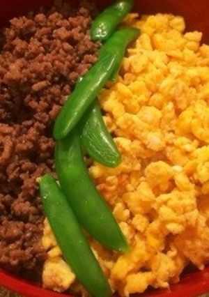 三色そぼろ丼-レシピのメイン写真
