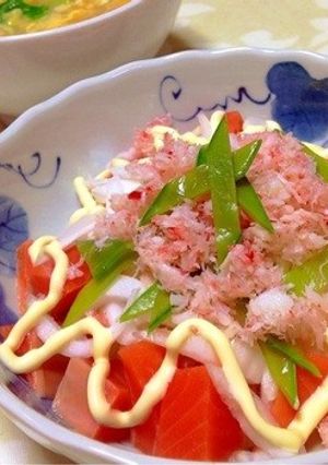 まるでカニ肉な桜でんぶ-レシピのメイン写真