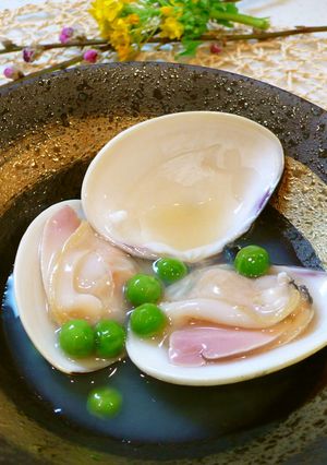 料亭の味!蛤の酒蒸しあんかけ❀-レシピのメイン写真