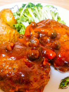 洋食屋さん♪我が家のハンバーグ-レシピのメイン写真