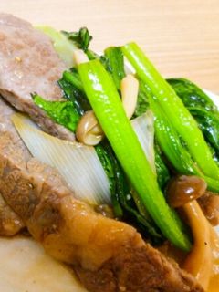 本格中華♪牛肉のオイスター炒め-レシピのメイン写真