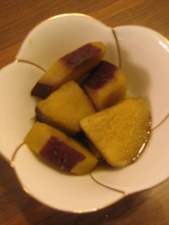 箸休めに。さつまいもの黒砂糖煮-レシピのメイン写真