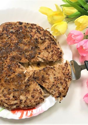 初心者さん向け♪もやしのビッグハンバーグ-レシピのメイン写真