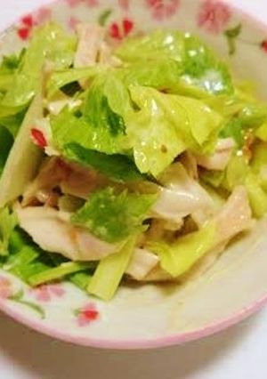 セロリと蒸し鶏のスイチリマヨ和え-レシピのメイン写真