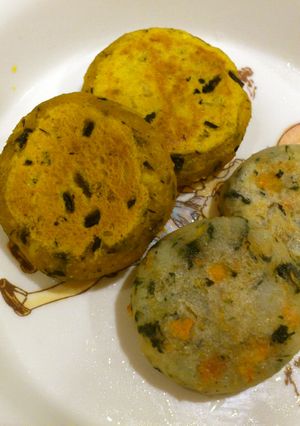 離乳食後期☆手づかみで！もちもちお焼き-レシピのメイン写真