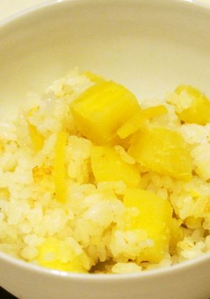 おとなのさつま芋ご飯（生姜入り）-レシピのメイン写真