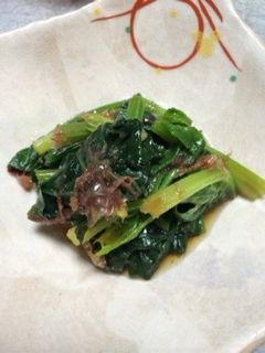 ☆簡単節約お弁当にも☆ほうれん草お浸し☆-レシピのメイン写真