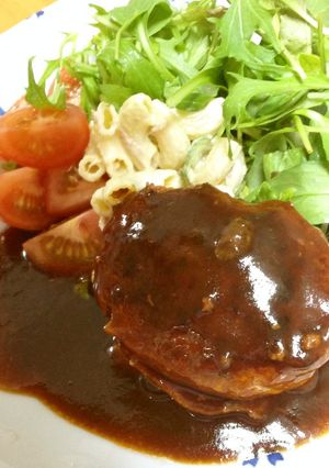 ハンバーグステーキ♪-レシピのメイン写真