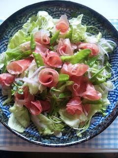【生ハムサラダ♪】-レシピのメイン写真