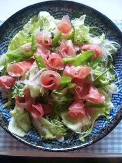 【生ハムサラダ♪】-レシピのメイン写真