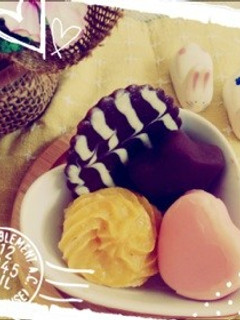 ♡簡単!絞りスイートポテト♡-レシピのメイン写真