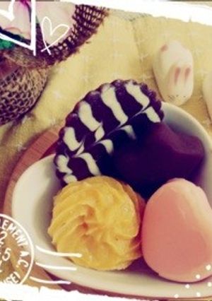 ♡簡単！絞りスイートポテト♡-レシピのメイン写真