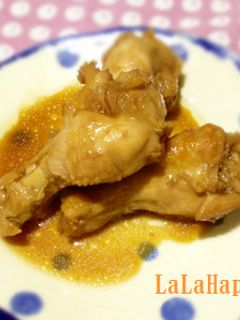 手羽元のこってり甘辛しょうゆ煮-レシピのメイン写真