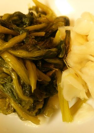 かぶの葉、皮で簡単漬け物-レシピのメイン写真