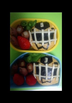 トッキュウ3号 キャラ弁-レシピのメイン写真