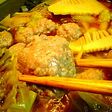 筍たっぷり!たけのこ入り肉団子の春の鍋